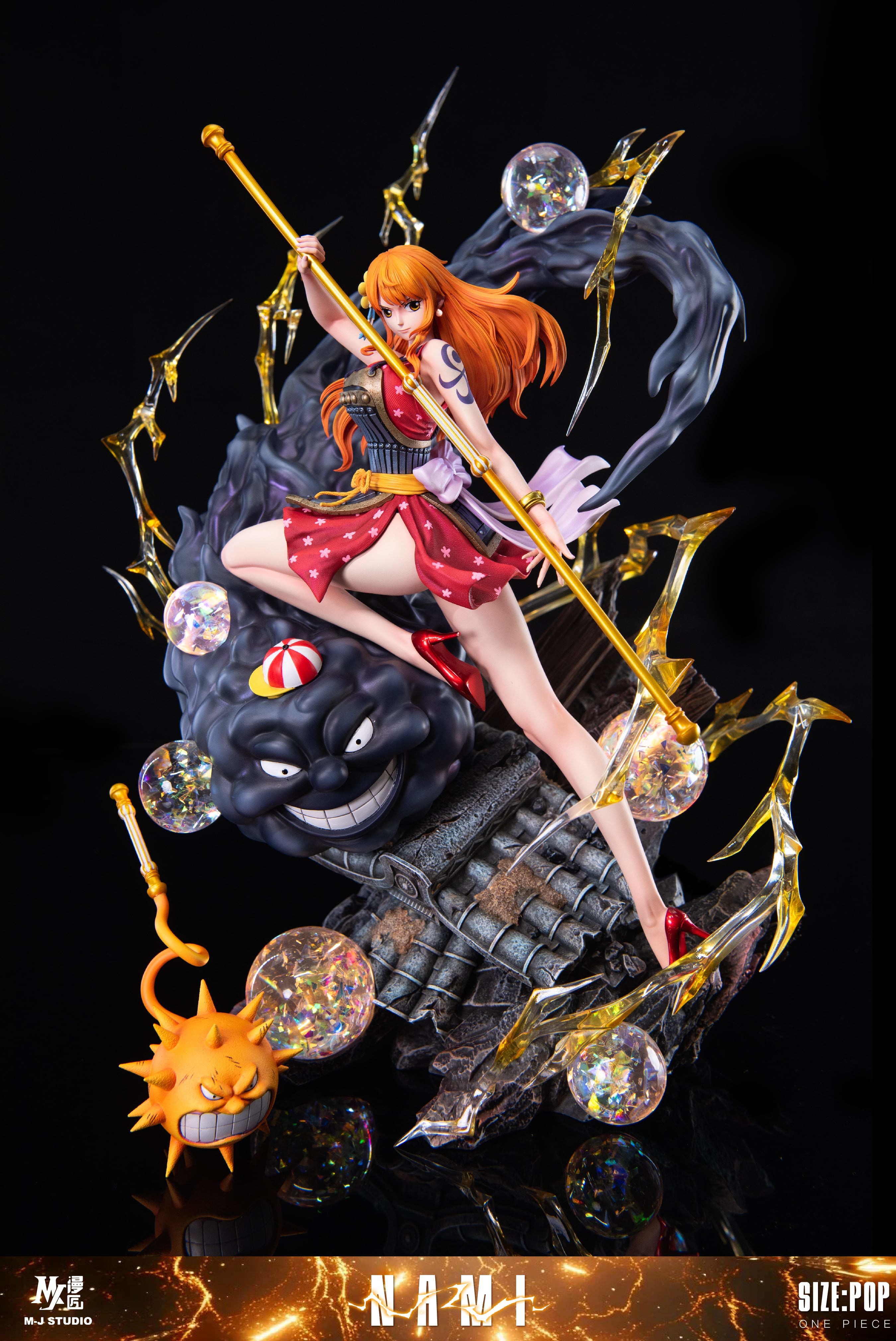 MJ漫匠超燃娜美 無光版 雙箱在拆擺無損