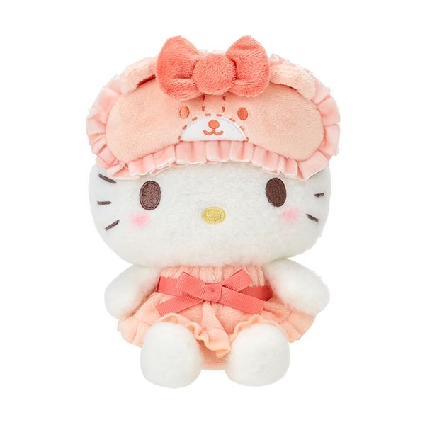 HELLO KITTY絨毛娃娃S(好朋友眼罩)